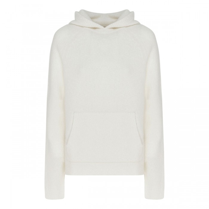 Ivy cream hue hooded sweater