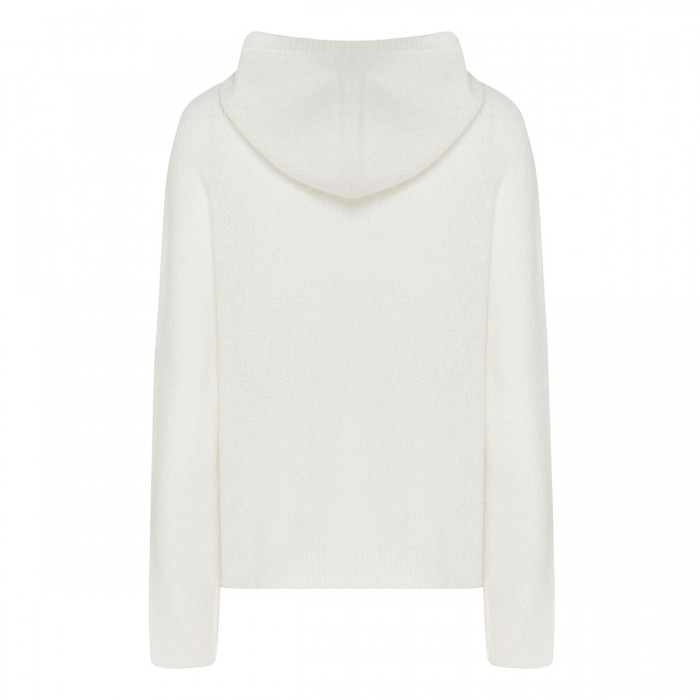 Ivy cream hue hooded sweater