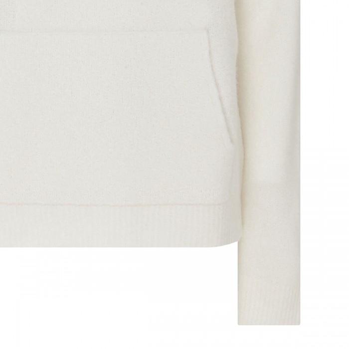 Ivy cream hue hooded sweater