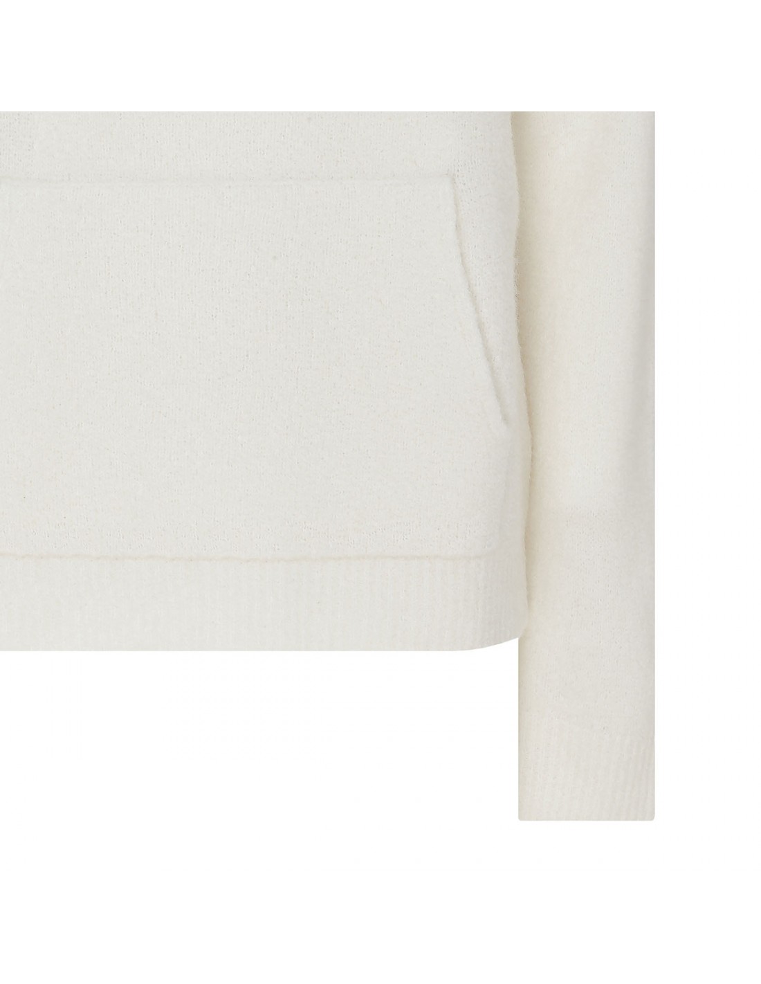 Ivy cream hue hooded sweater