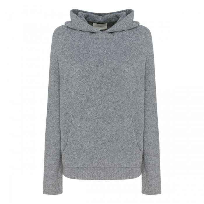 Ivy gray hooded sweater