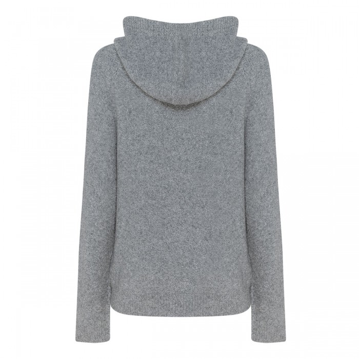 Ivy gray hooded sweater