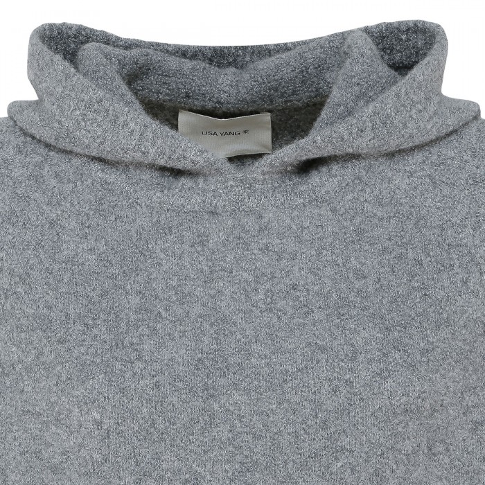 Ivy gray hooded sweater