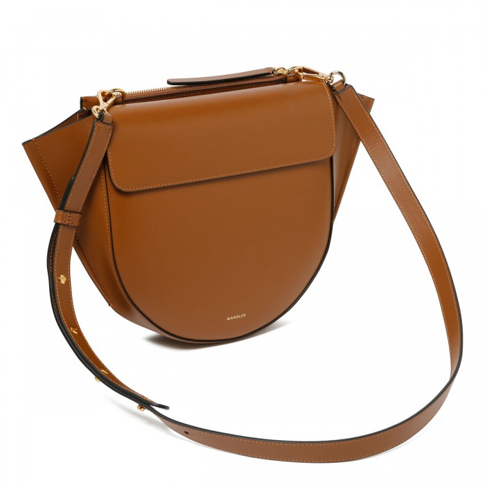 Hortensia medium saddle hue bag