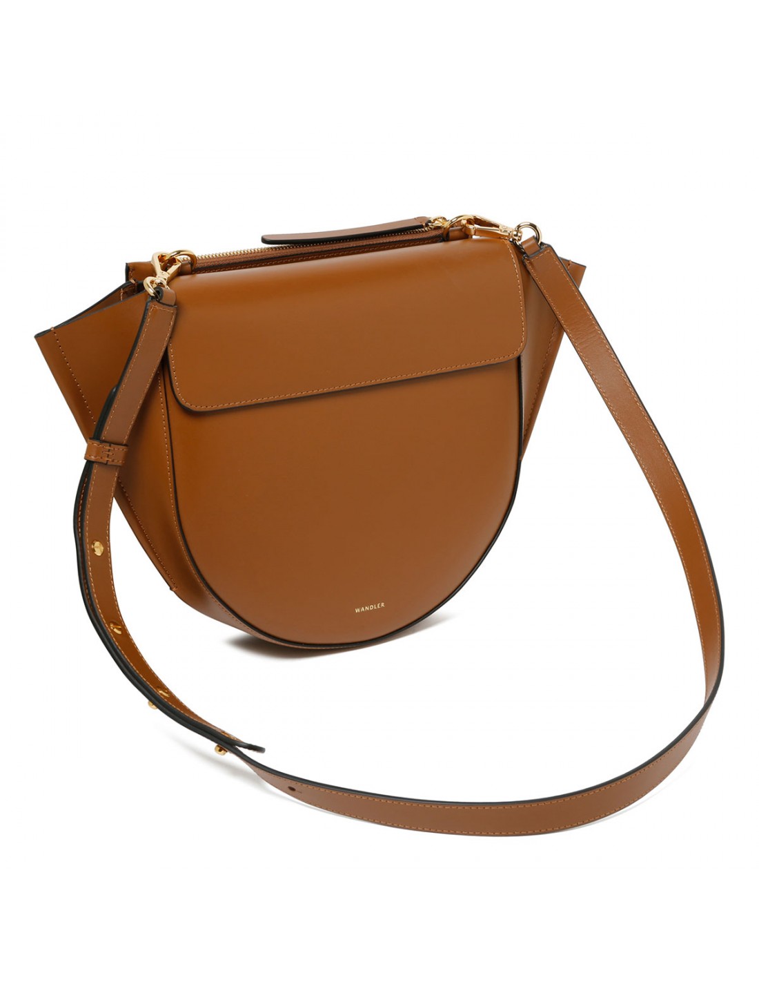 Hortensia medium saddle hue bag