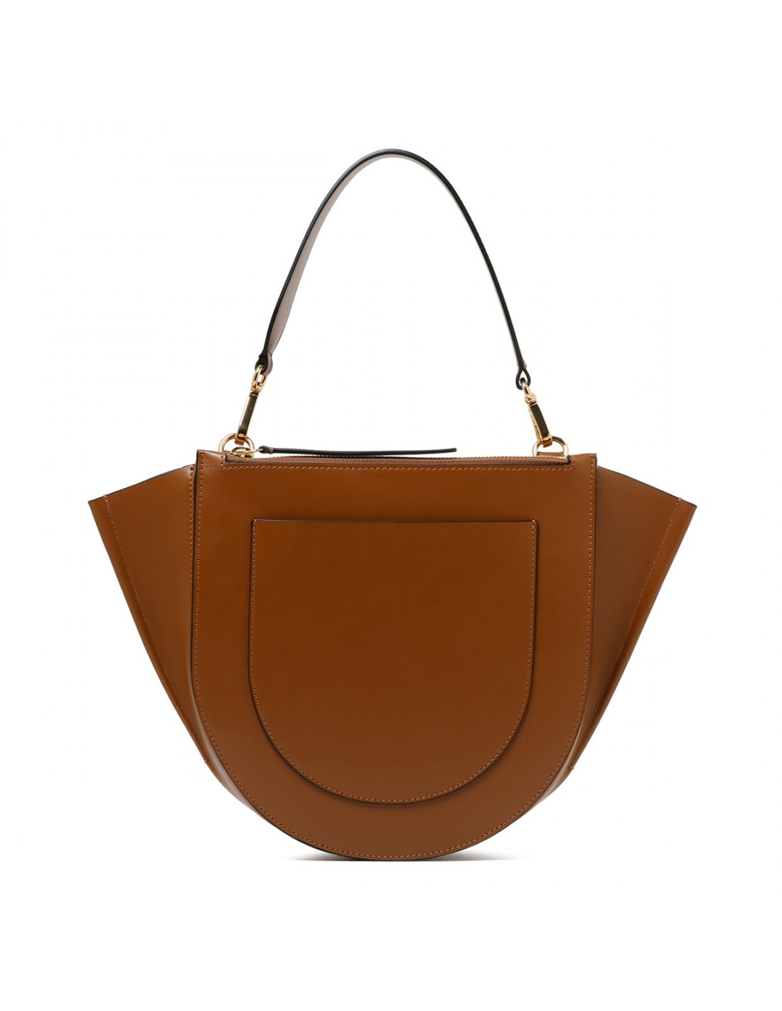 Hortensia medium saddle hue bag