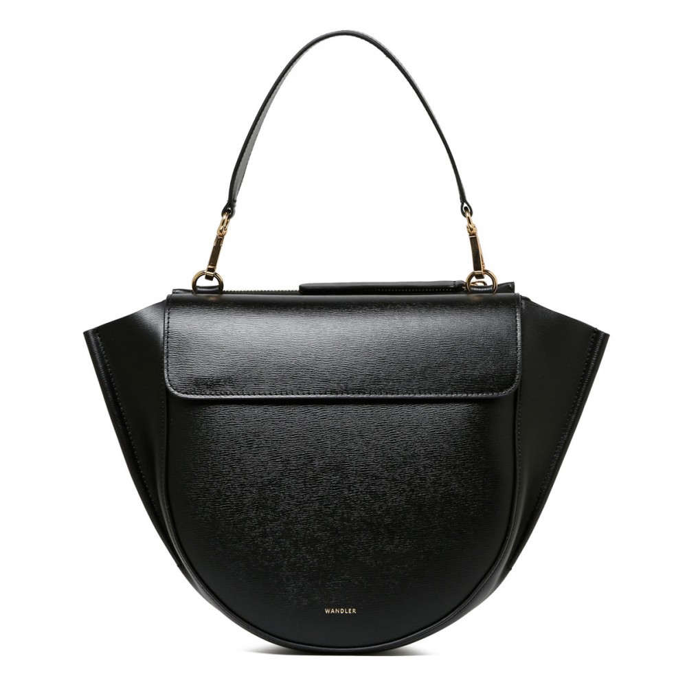 Hortensia medium black bag