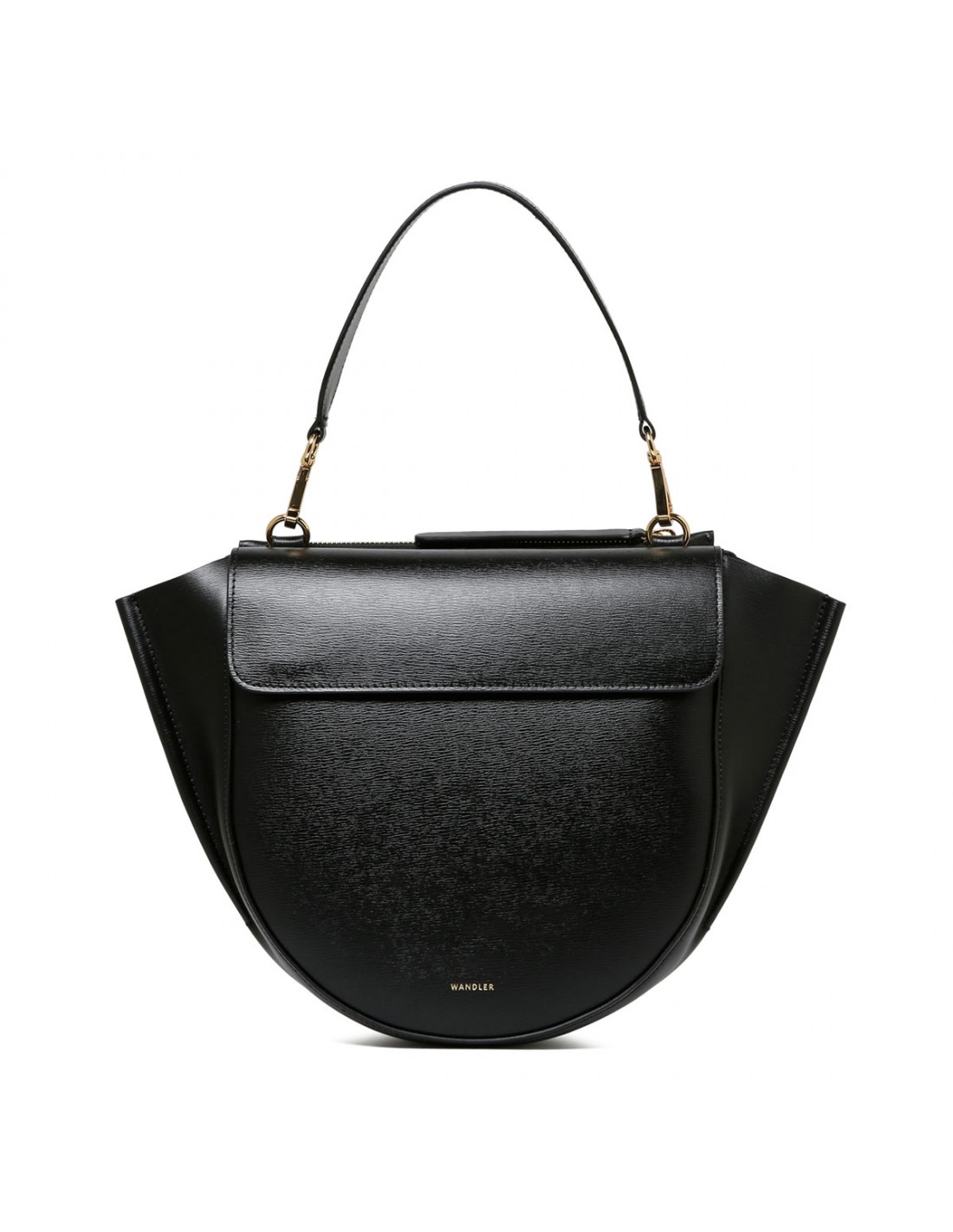 Hortensia medium black bag