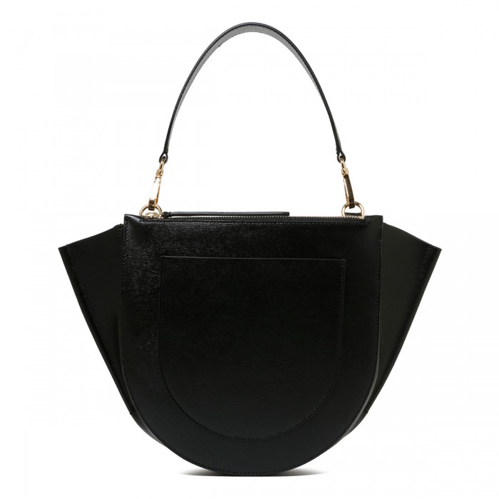 Hortensia medium black bag