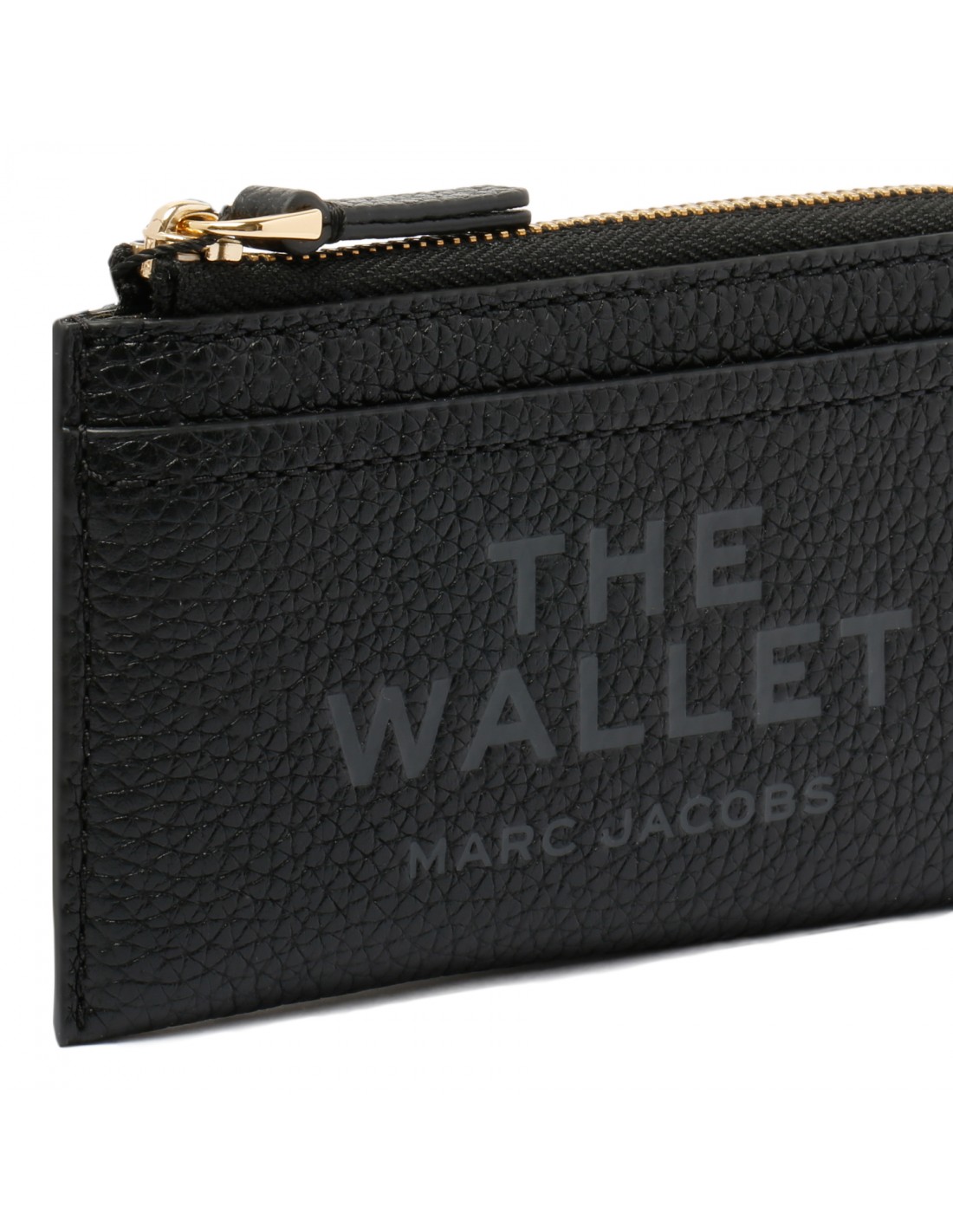 The Leather top zip multi wallet