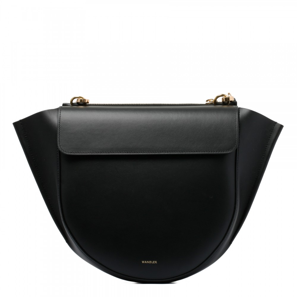 Hortensia medium black bag