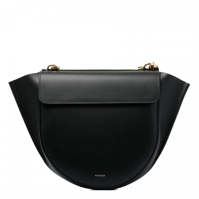 Hortensia medium black bag