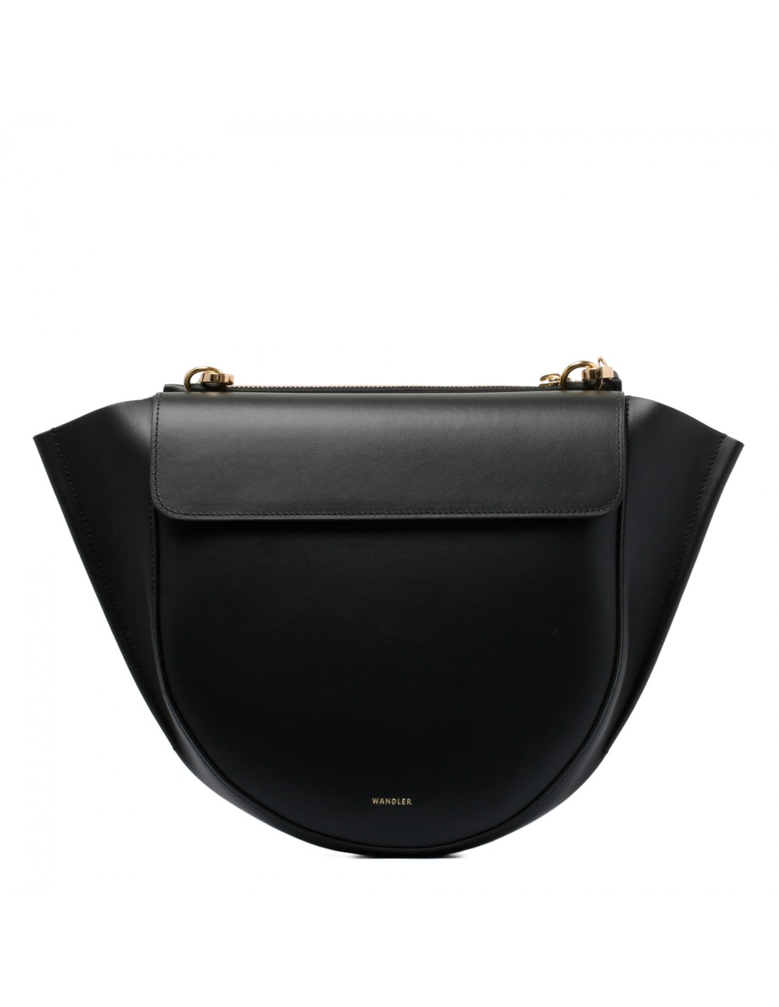 Hortensia medium black bag