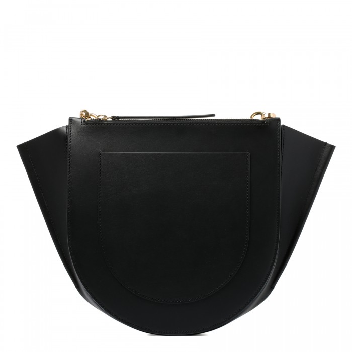 Hortensia medium black bag