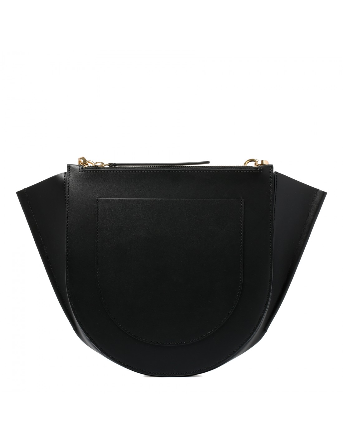 Hortensia medium black bag