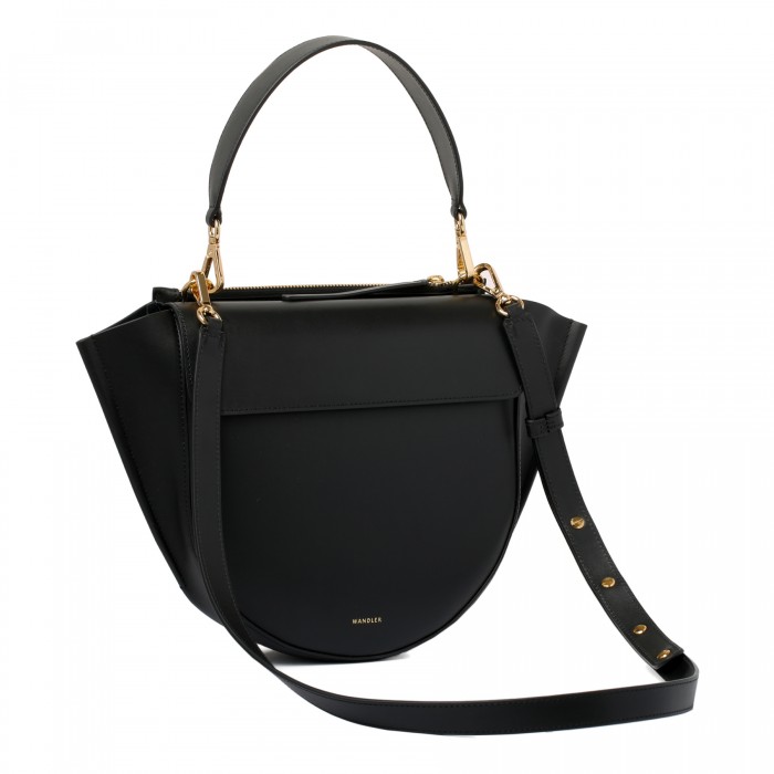 Hortensia medium black bag