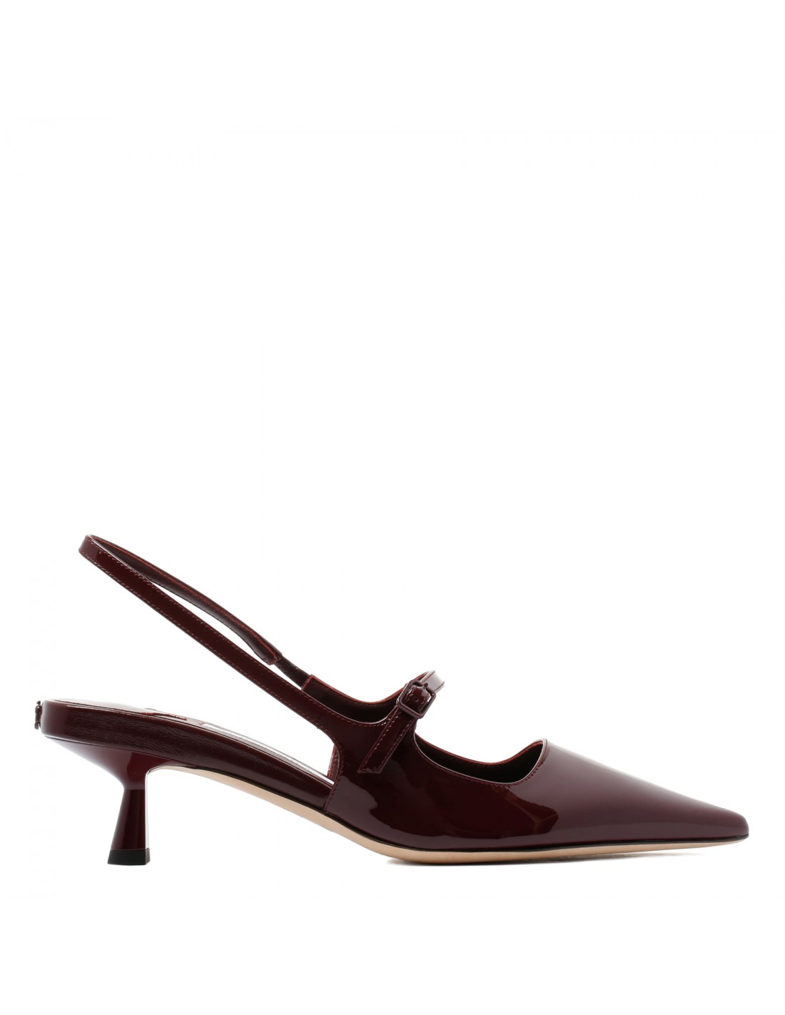 Didi 45 garnet-hue patent slingback...