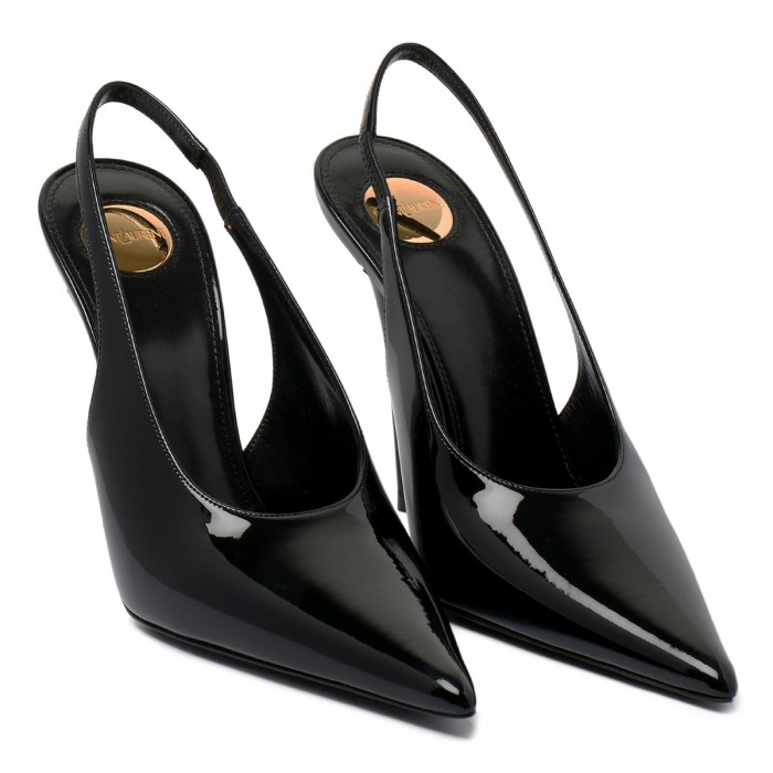 L'Entracte 110 patent slingback pumps