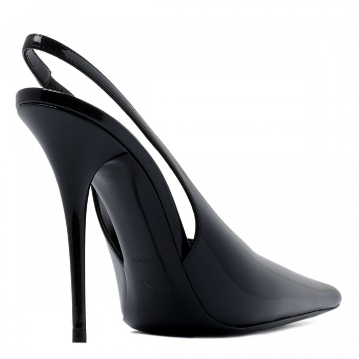 L'Entracte 110 patent slingback pumps