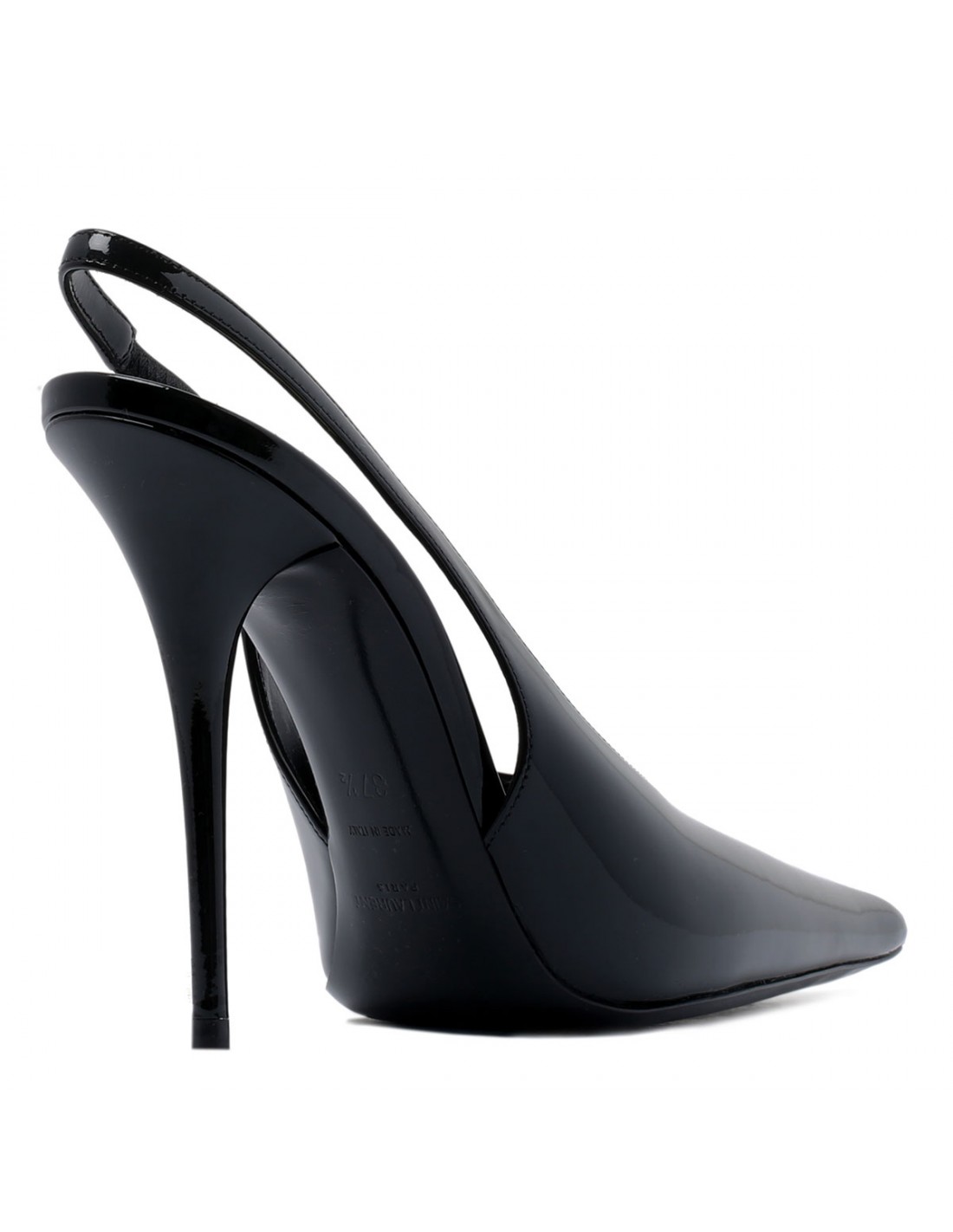 L'Entracte 110 patent slingback pumps