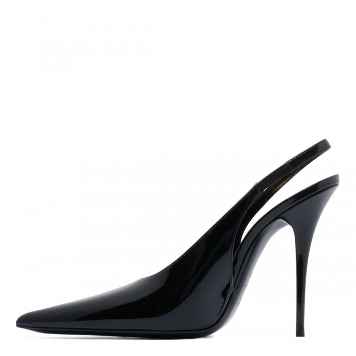 L'Entracte 110 patent slingback pumps