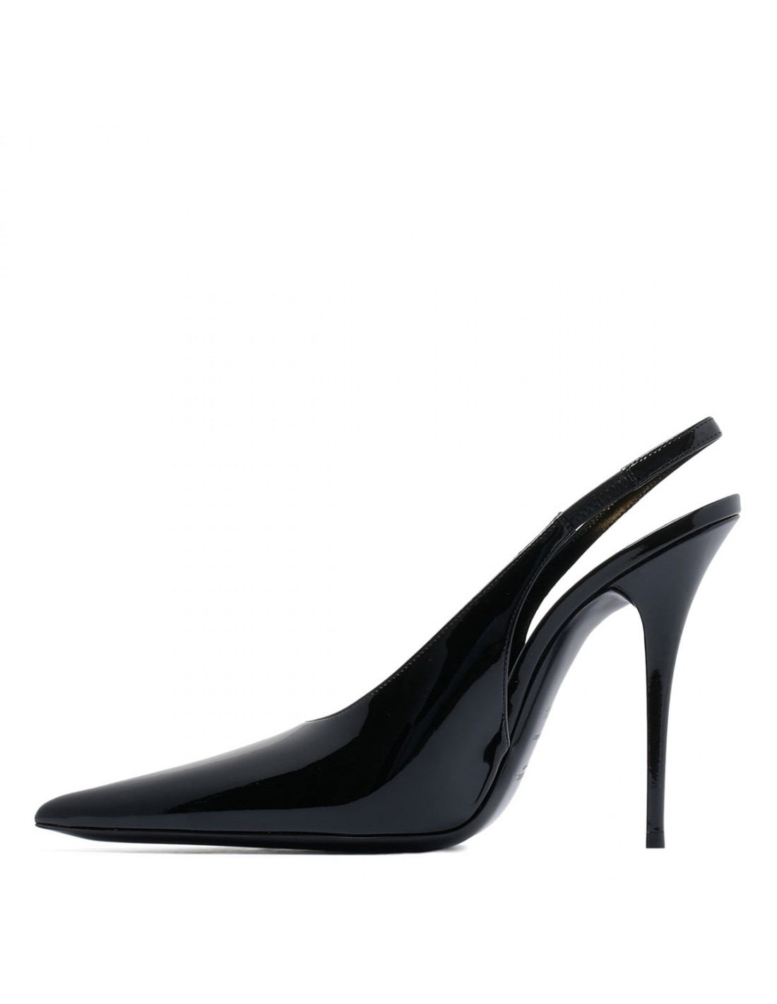 L'Entracte 110 patent slingback pumps