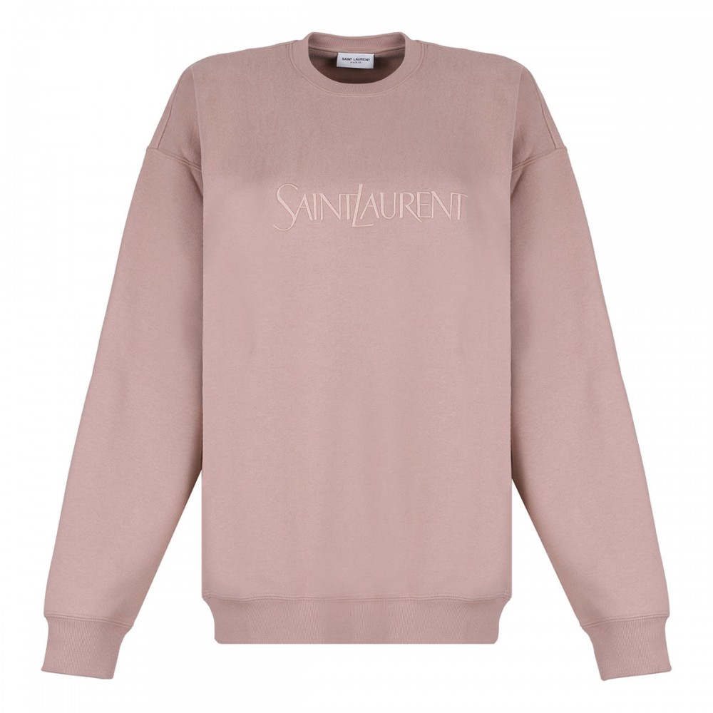 Logo rose sweatshirt