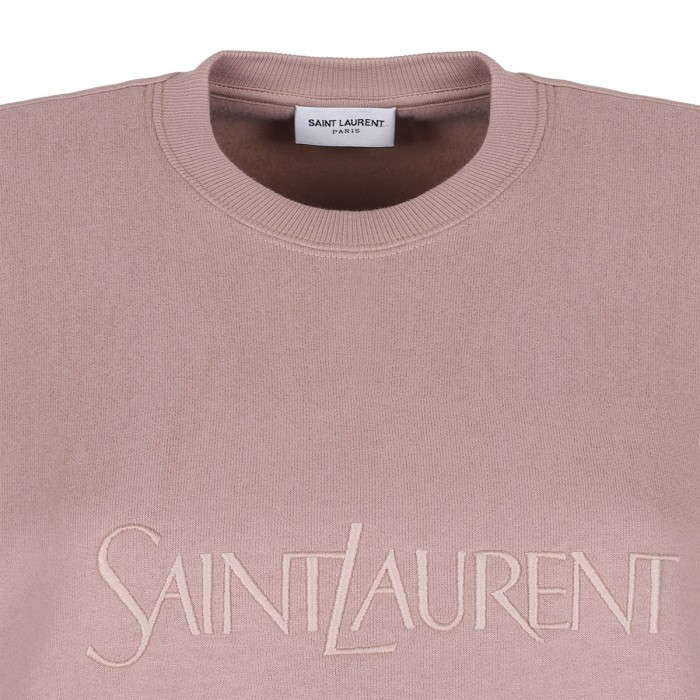 Logo rose sweatshirt