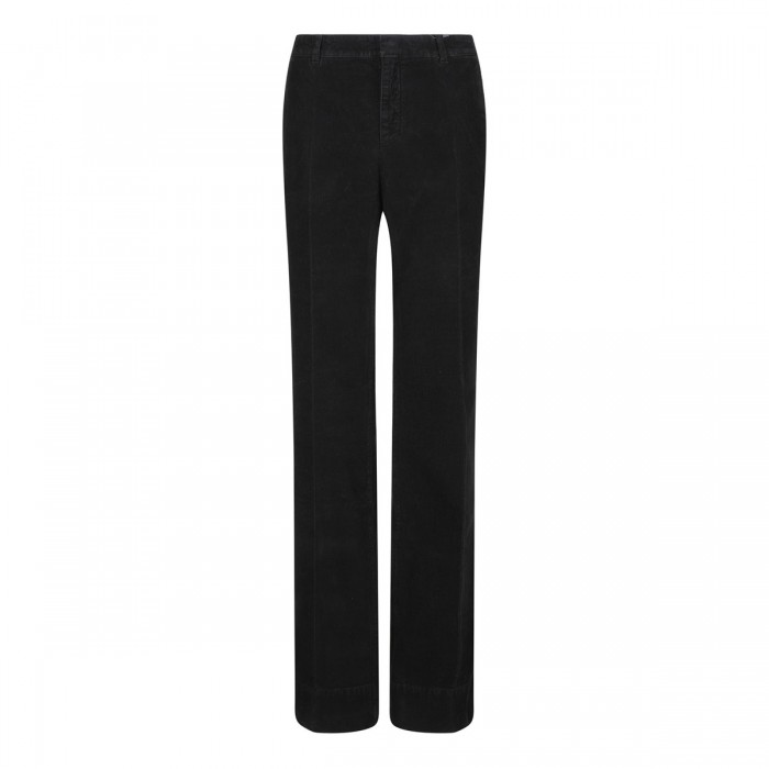 Black corduroy pants