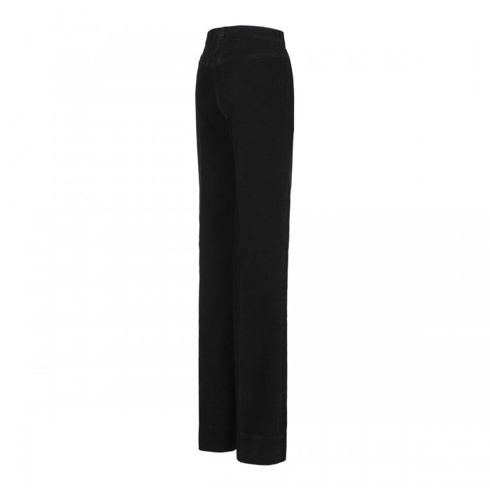 Black corduroy pants