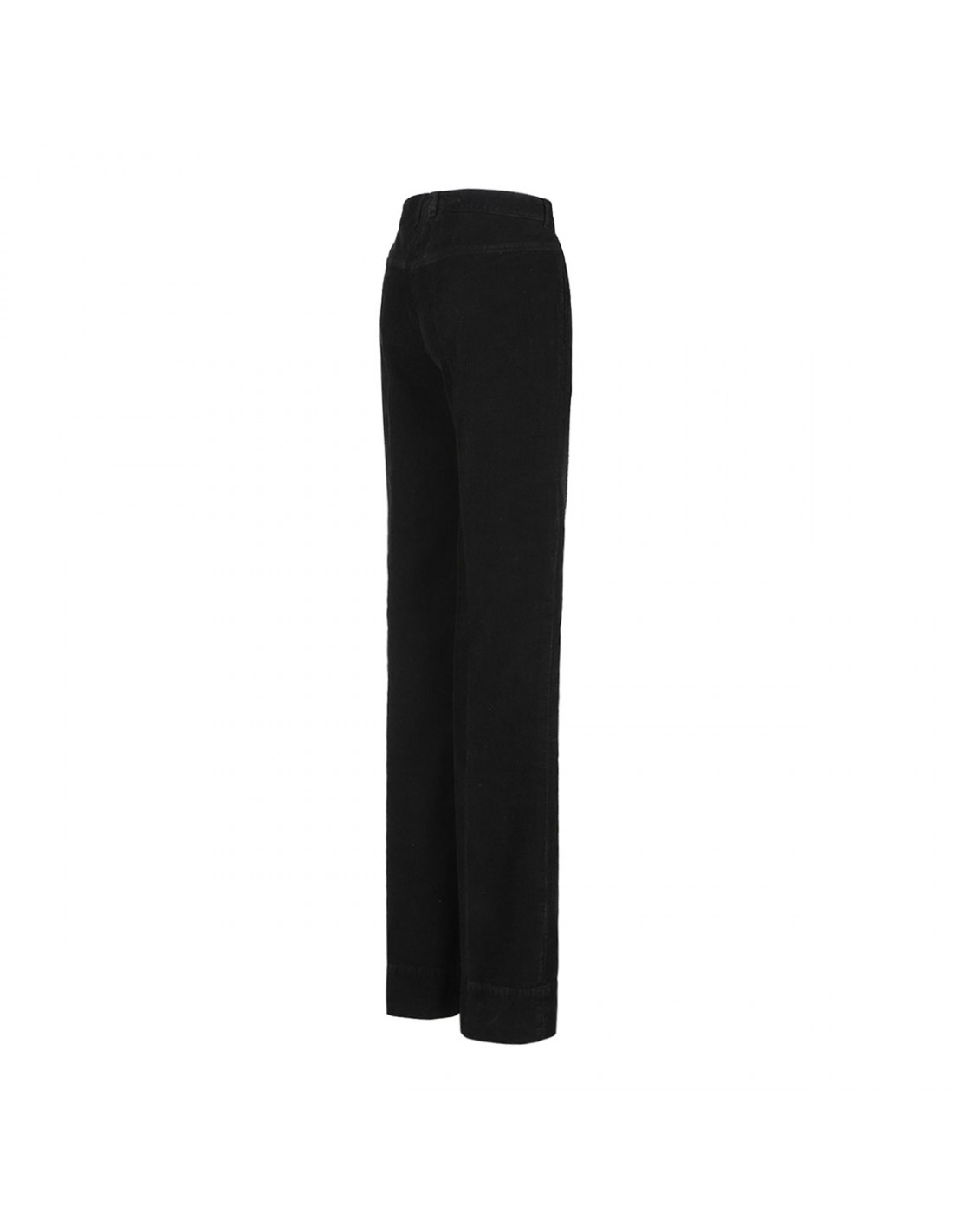 Black corduroy pants