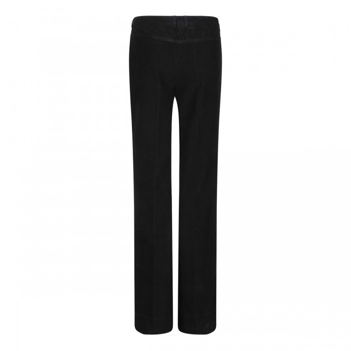 Black corduroy pants