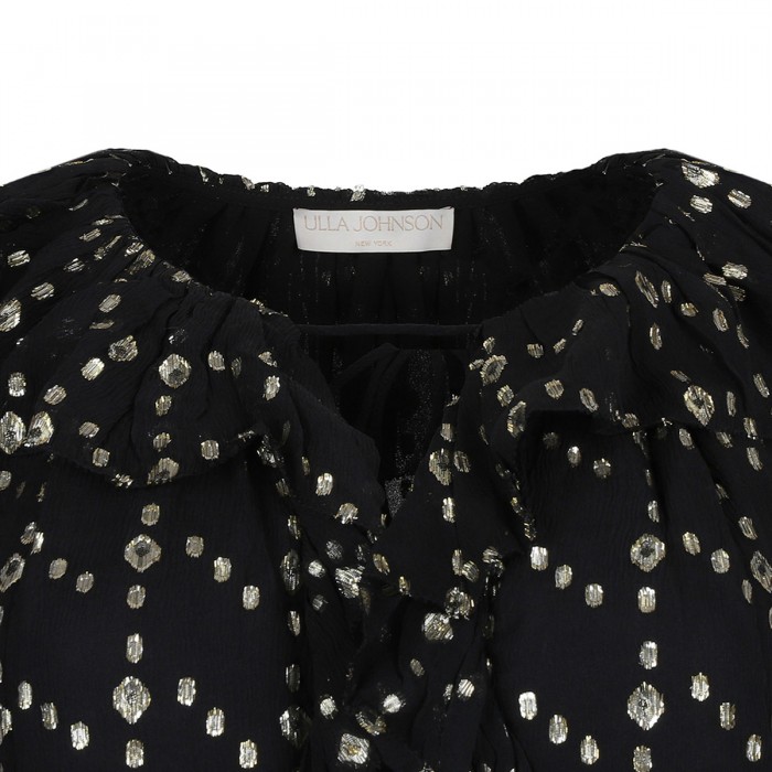 Emilie black blouse