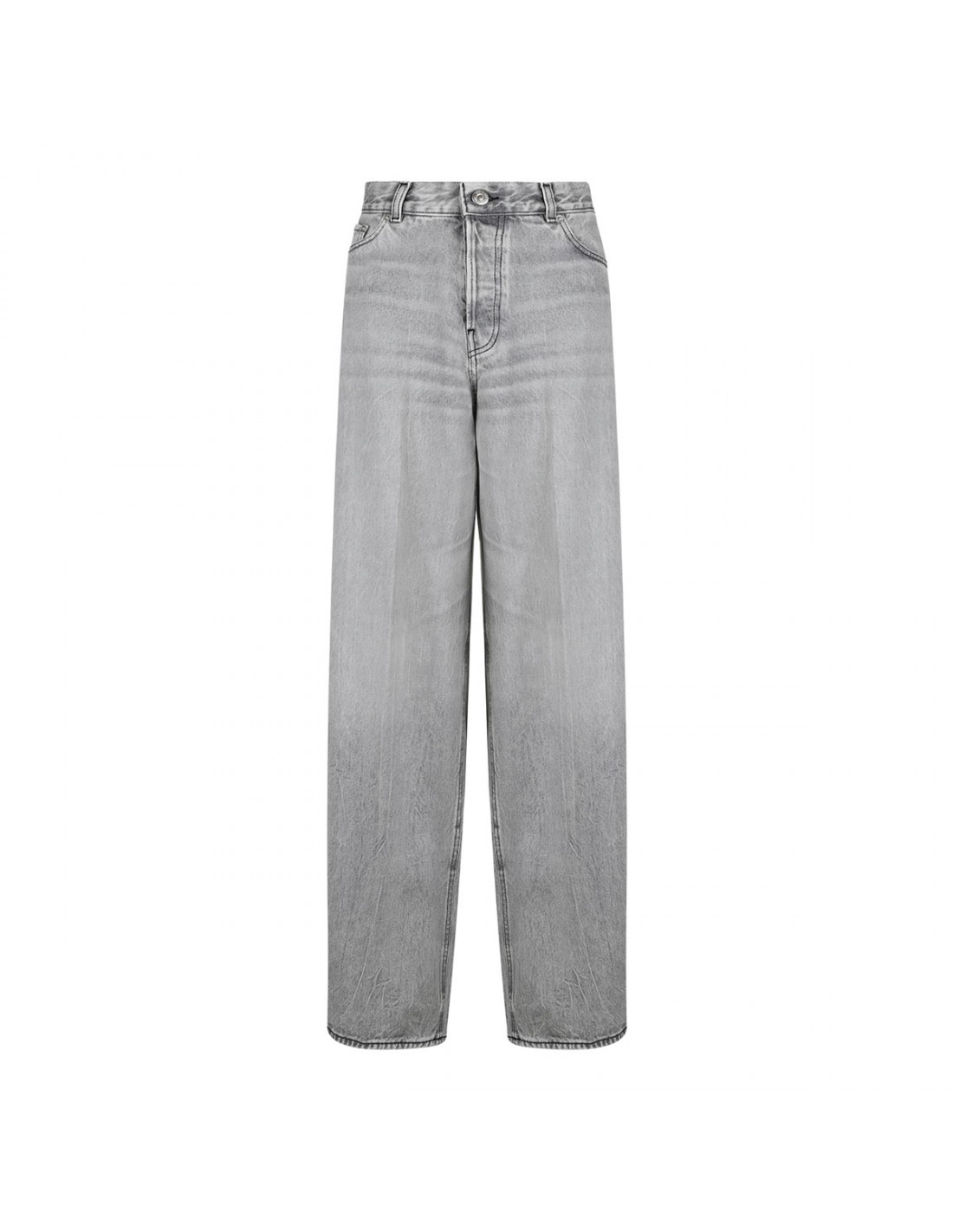 Bethany fog gray denim jeans