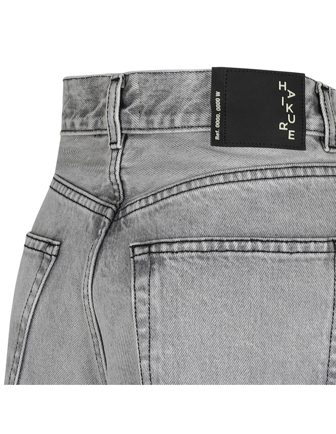 Bethany fog gray denim jeans