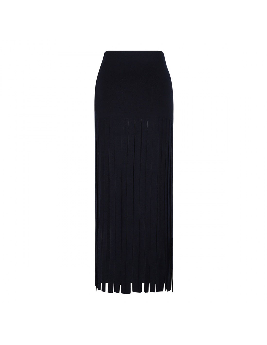 Eclectic fringes skirt