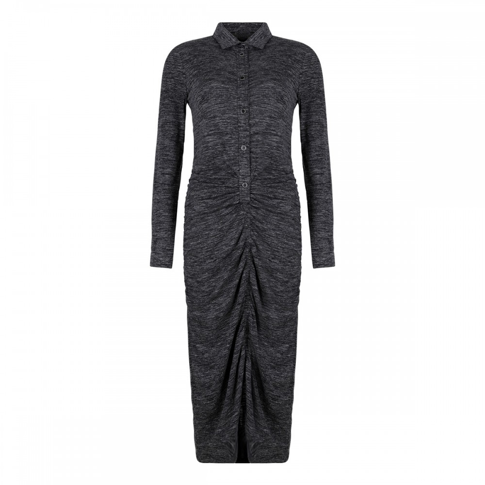 Ivalia anthracite gray dress