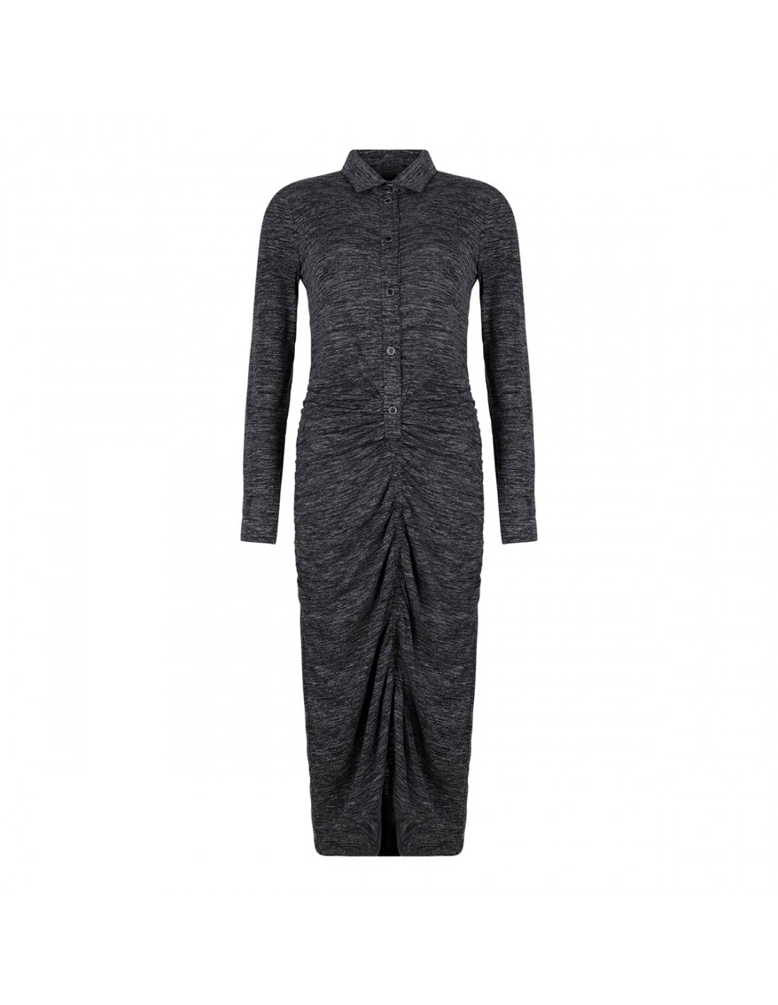 Ivalia anthracite gray dress