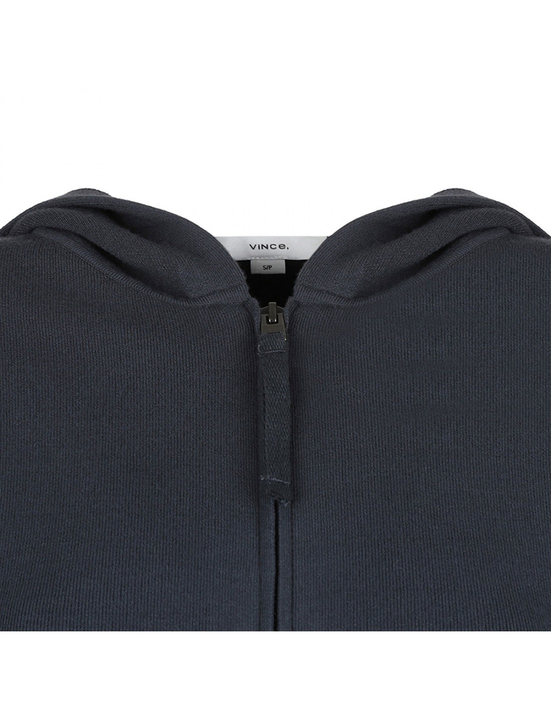 Graphite gray zipped hoodie