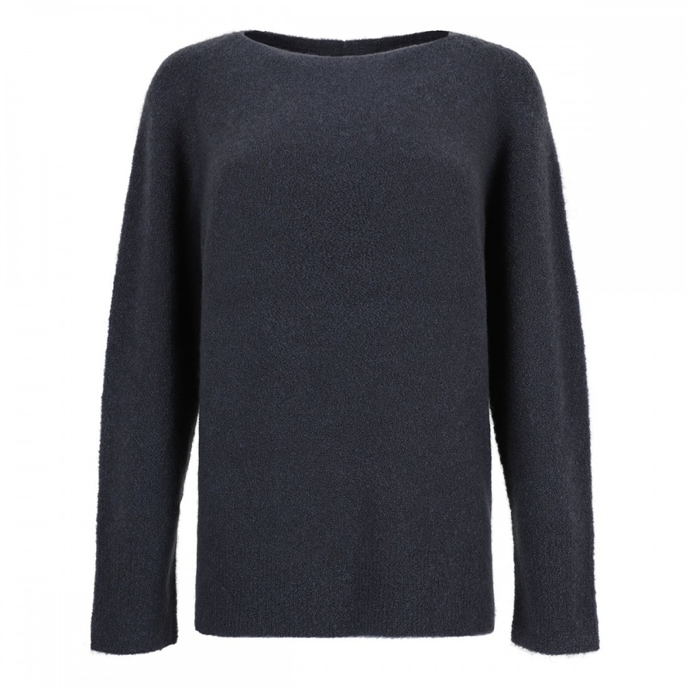 Bouclé wool-blend sweater