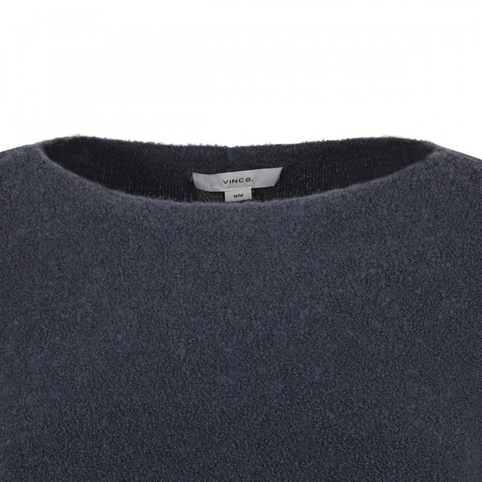 Bouclé wool-blend sweater