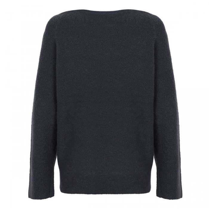 Bouclé wool-blend sweater