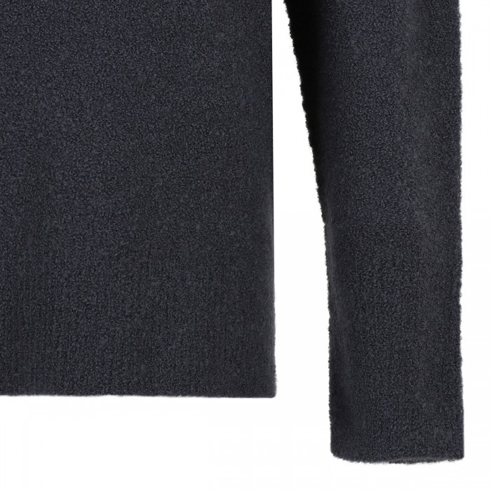 Bouclé wool-blend sweater