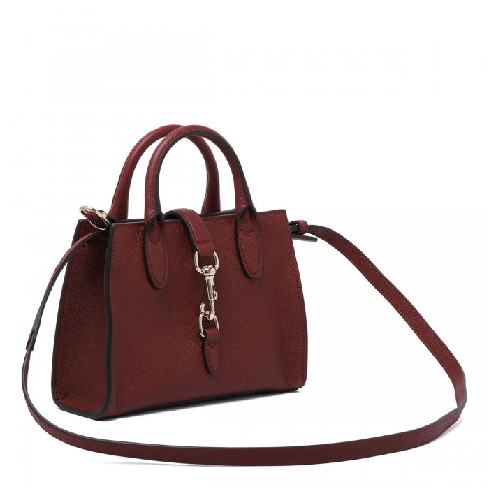 Rosso ancora small tote bag