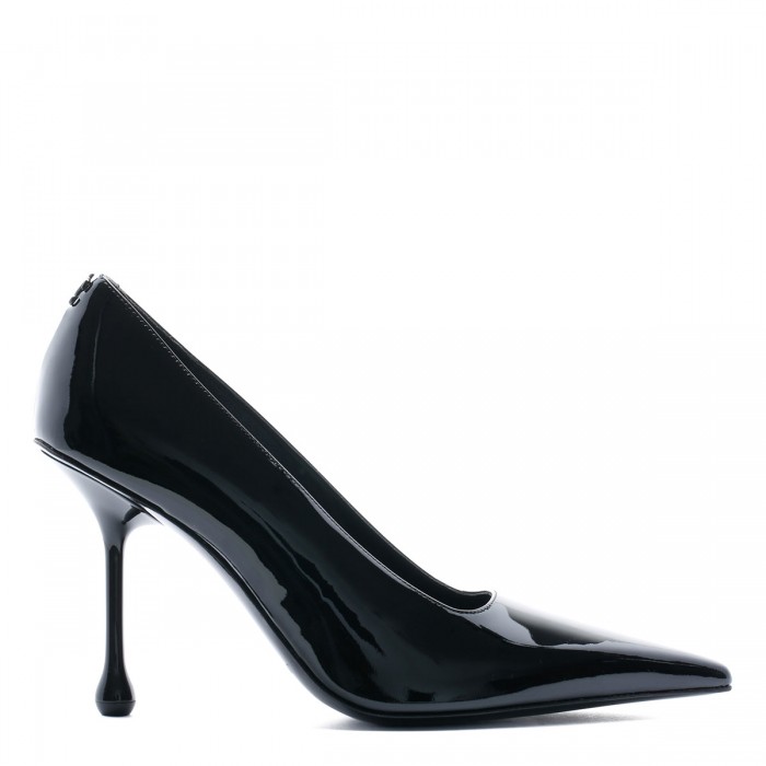 Ixia 95 black patent pumps