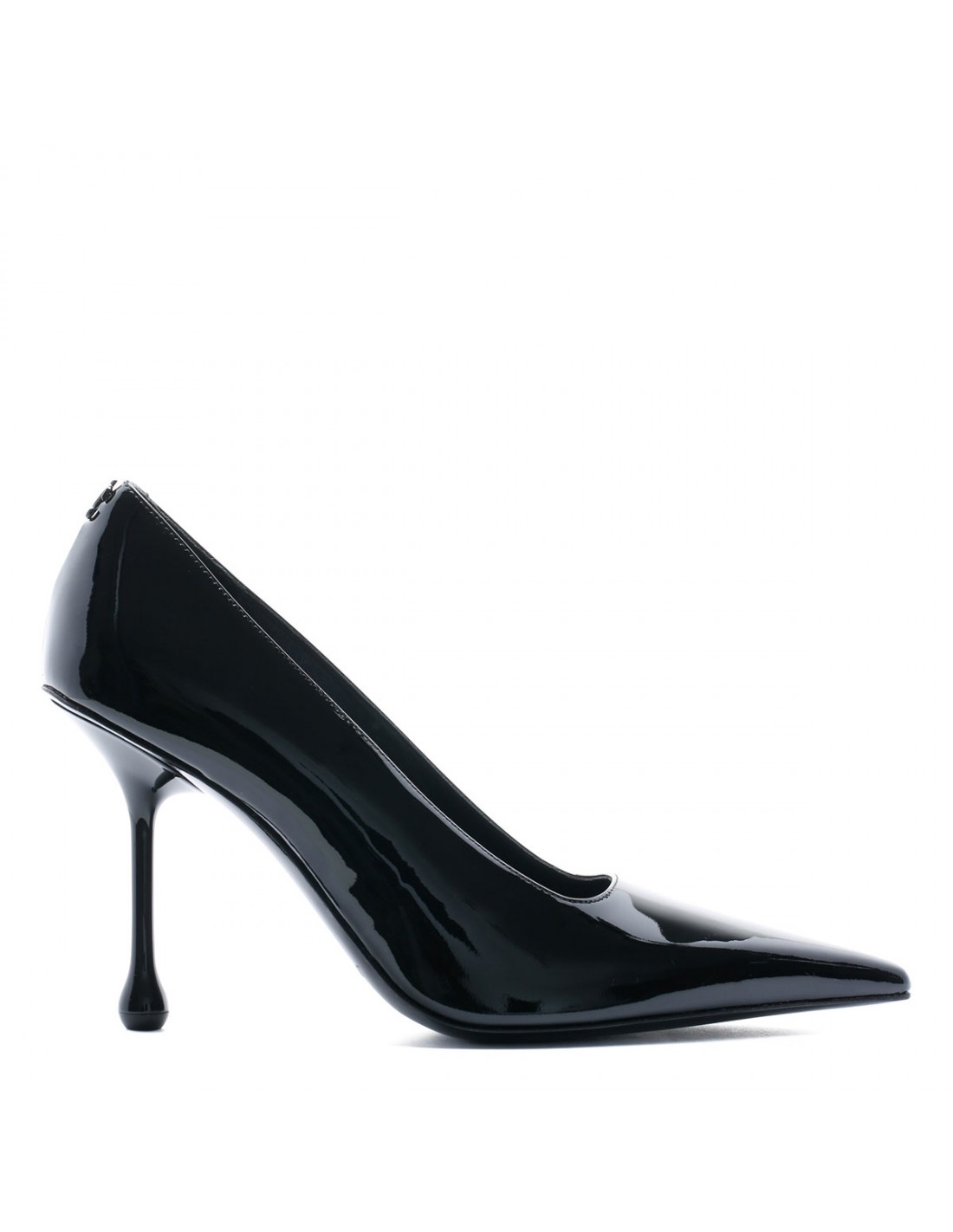 Ixia 95 black patent pumps