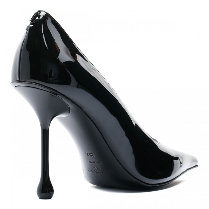 Ixia 95 black patent pumps