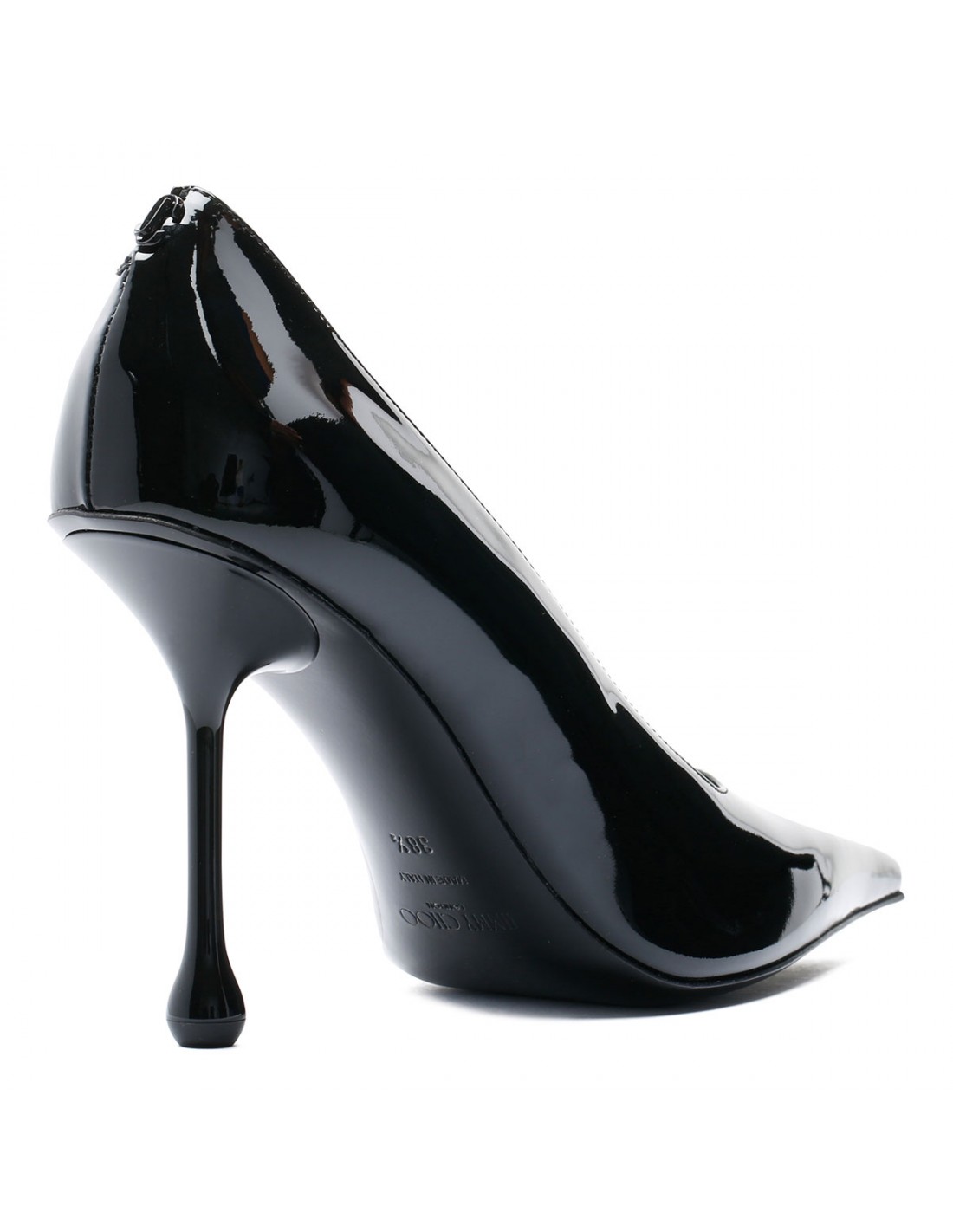 Ixia 95 black patent pumps