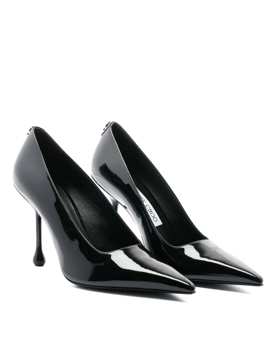 Ixia 95 black patent pumps