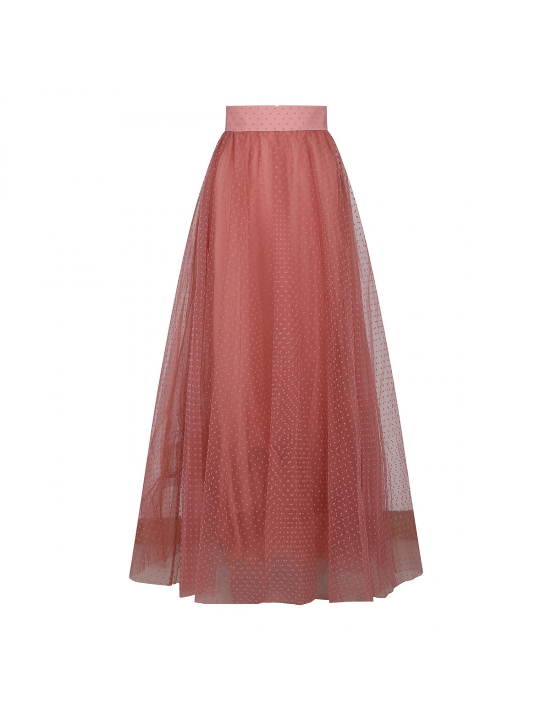 Tulle blush hue skirt